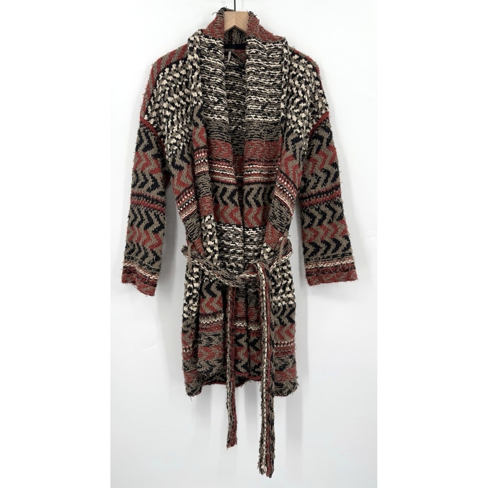 Free People Multicolor Patterned Cardigan